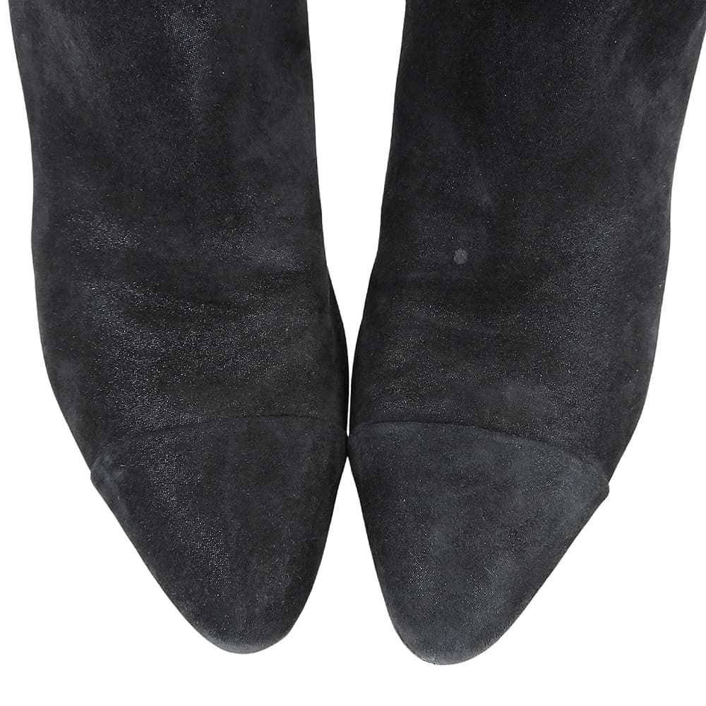 Chanel Heels Long Boots Black — view 3