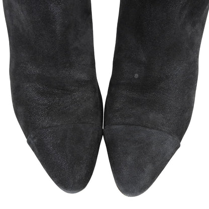 Chanel Heels Long Boots Black — view 3