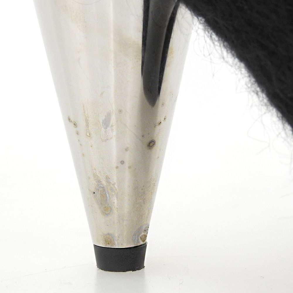 Louis Vuitton LV Logo Mohair Line Black Heels 34 — view 4
