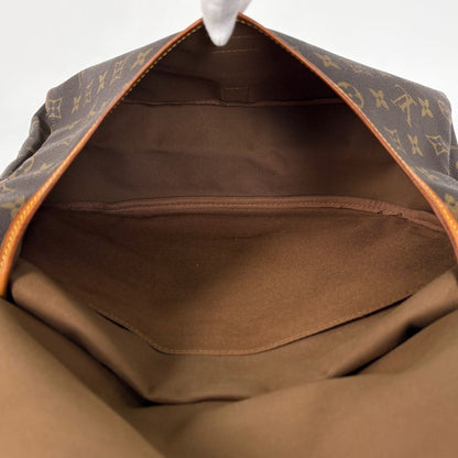Louis Vuitton Saumur 35 Shoulder Bag Monogram Brown — view 8