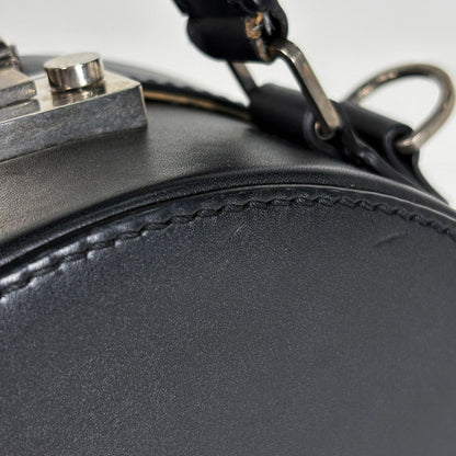 Saint Laurent Mika Box Handbag 2-Way Leather Black — view 5