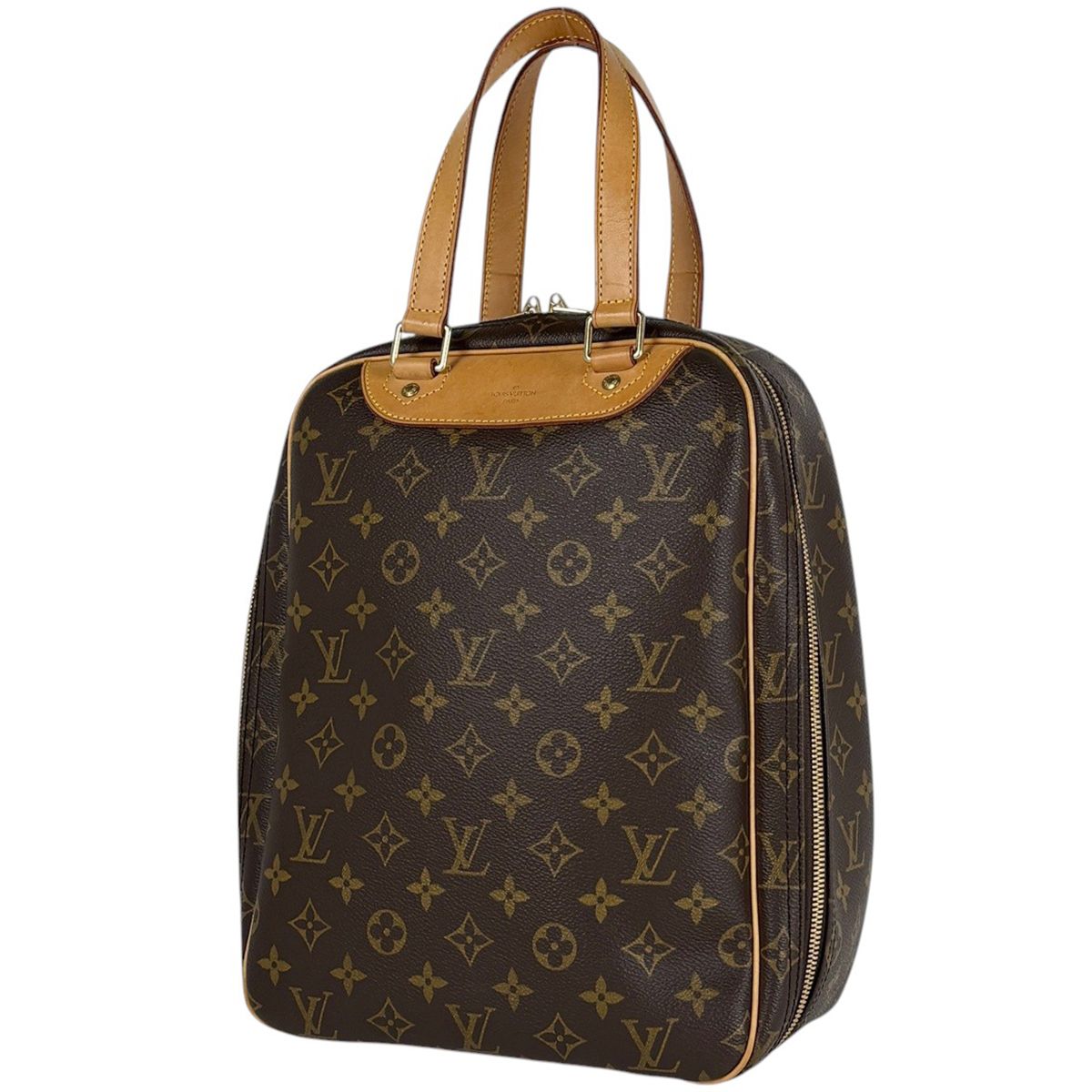 Louis Vuitton Excursion Handbag Shoe Case Monogram Brown