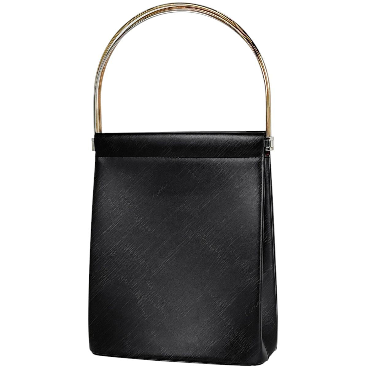 Cartier Handbag Trinity Leather Black