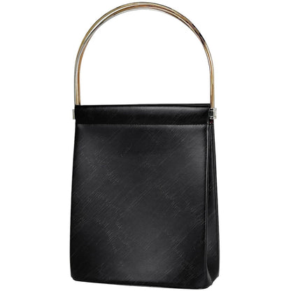 Cartier Handbag Trinity Leather Black
