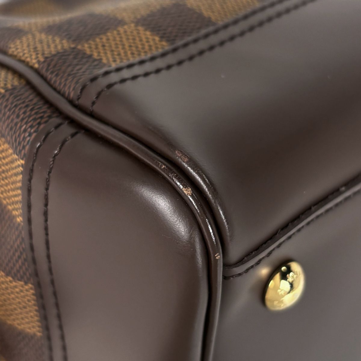 Louis Vuitton Knightsbridge Handbag Damier Brown — view 3
