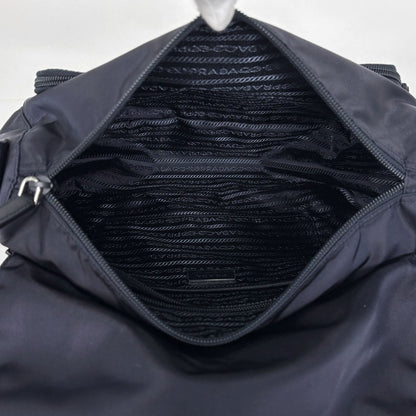 Prada Shoulder Bag Tessuto Nylon Blue — view 7