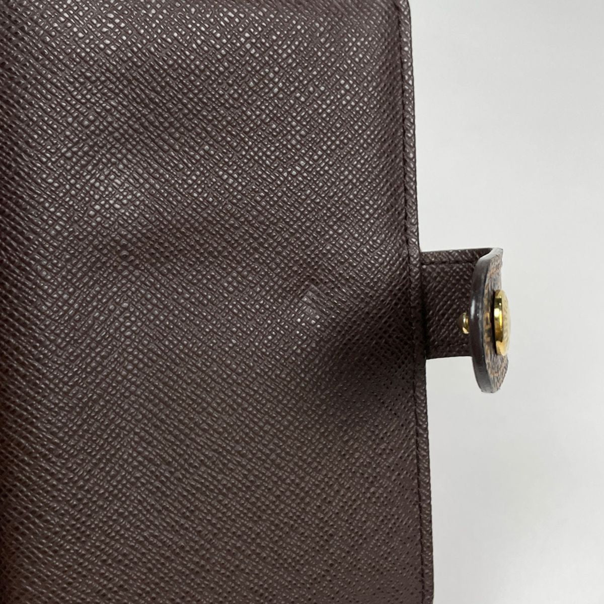 Louis Vuitton Porte-Monnaie Biet Viennois Bifold Wallet Kiss Lock Damier Brown — view 5