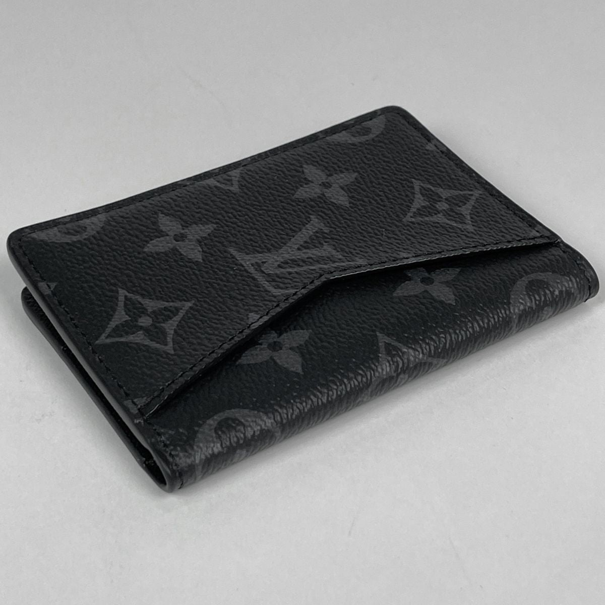 Louis Vuitton Card Case Organizer de Poche Monogram Eclipse Noir — view 2