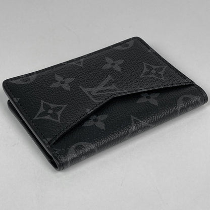 Louis Vuitton Card Case Organizer de Poche Monogram Eclipse Noir — view 2