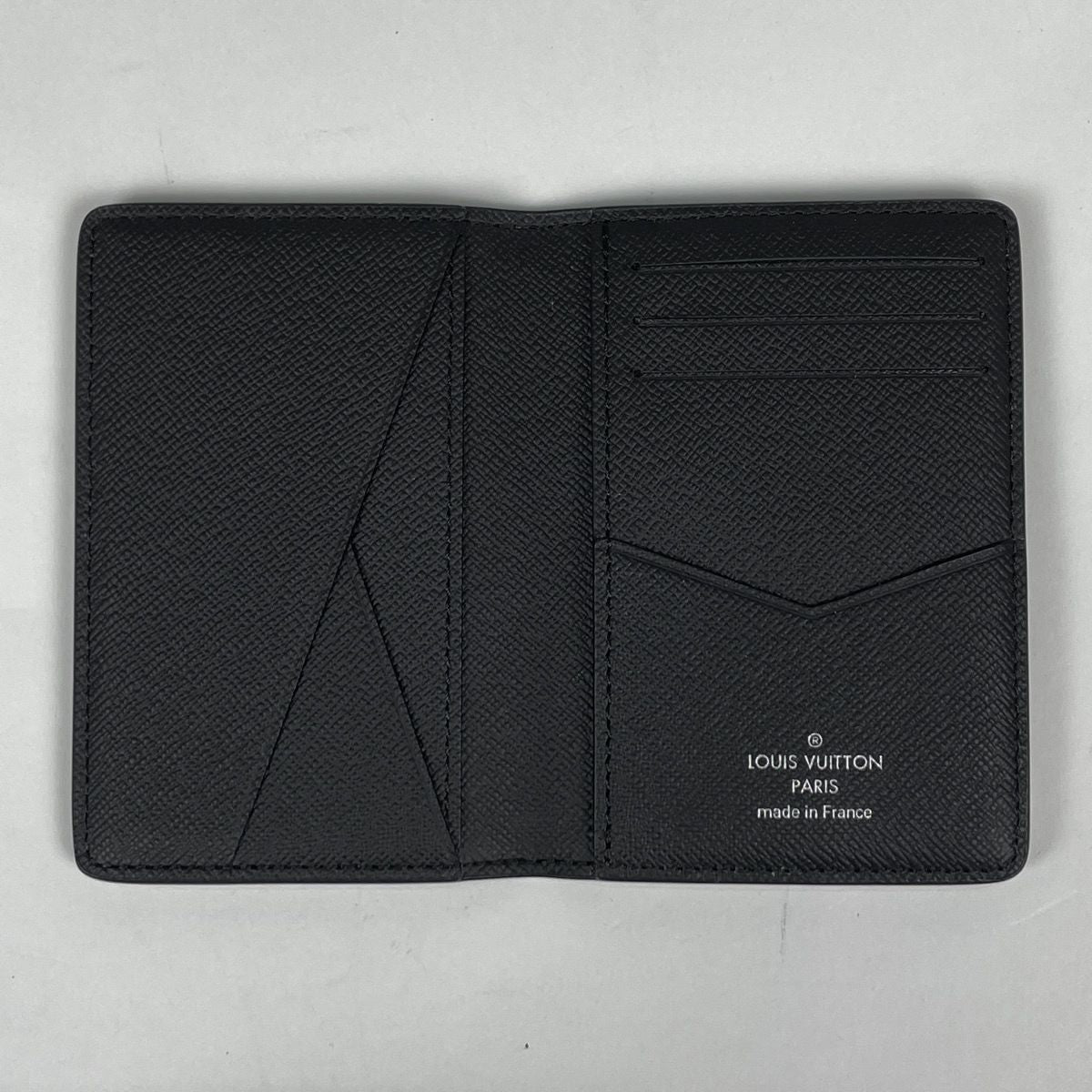 Louis Vuitton Card Case Organizer de Poche Monogram Eclipse Noir — view 5