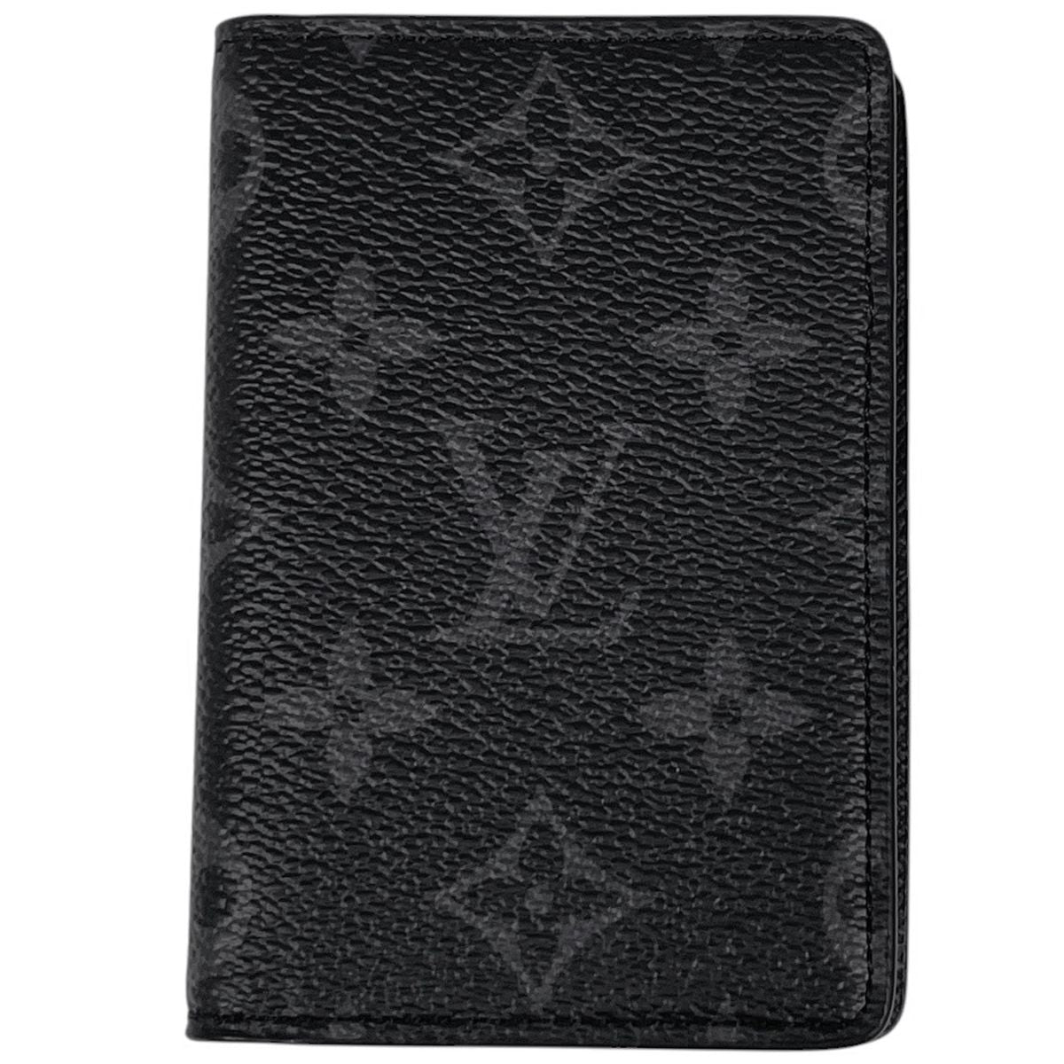 Louis Vuitton Card Case Organizer de Poche Monogram Eclipse Noir