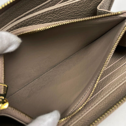 Louis Vuitton Zippy Wallet Monogram Empreinte Tourterelle — view 5