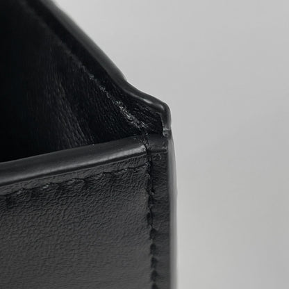 Bottega Veneta Bifold Wallet Intrecciato Leather Black — view 4