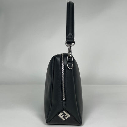 Fendi Handbag Louis Large 2-Way Leather Black — view 2