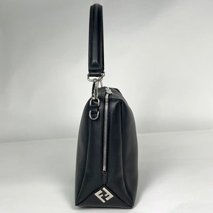 Fendi Handbag Louis Large 2-Way Leather Black — view 4