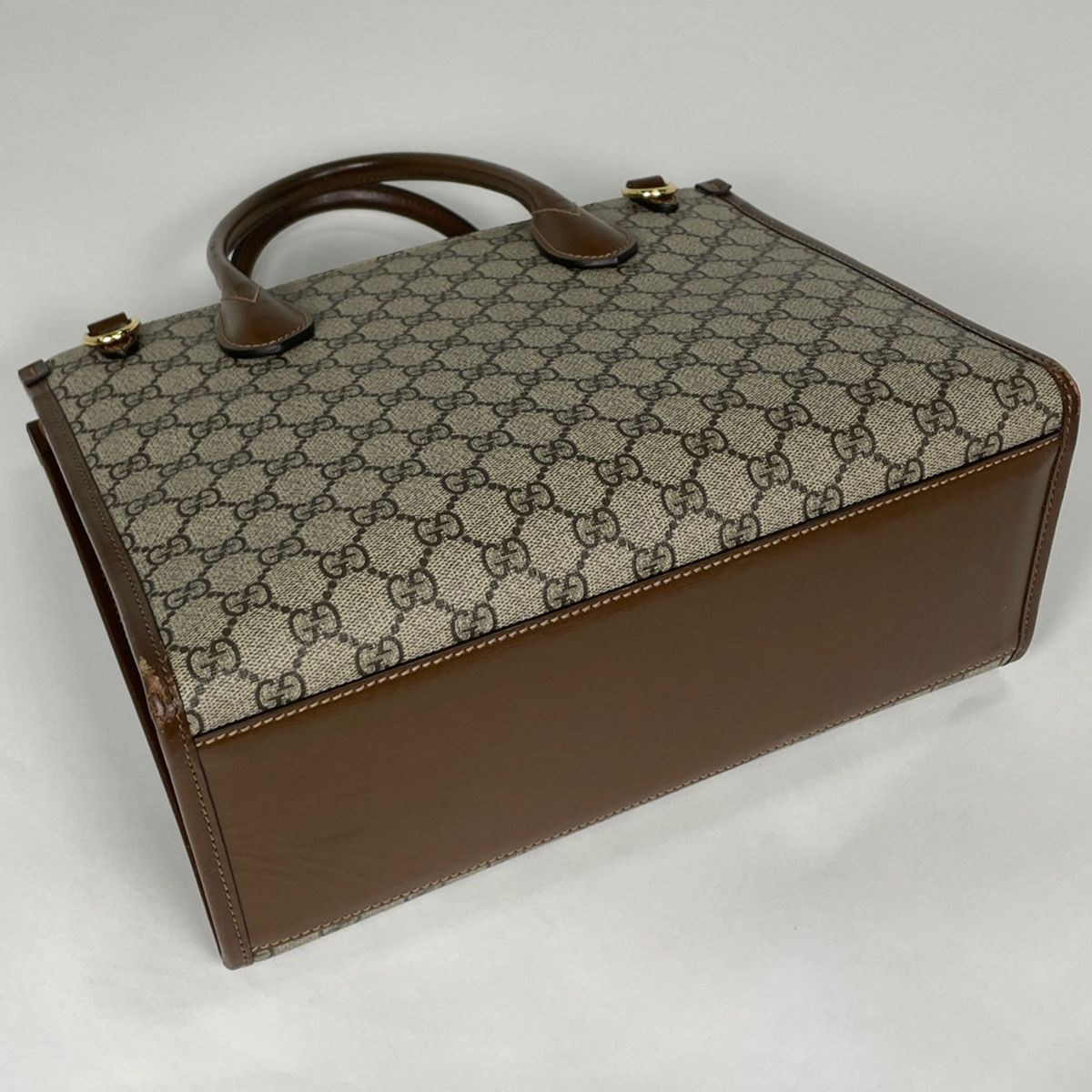 Gucci Handbag GG Small 2-Way Supreme Brown — view 2