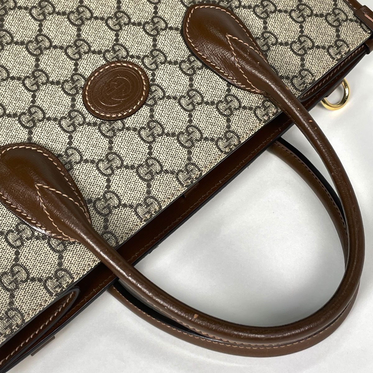 Gucci Handbag GG Small 2-Way Supreme Brown — view 5