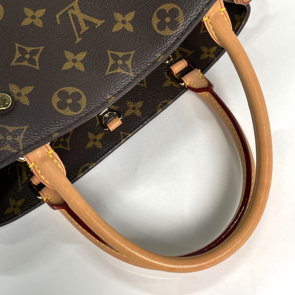 Louis Vuitton Montaigne MM Handbag 2-Way Monogram Brown — view 6