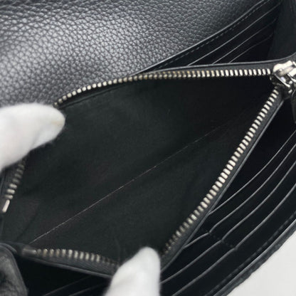 Dior Saddle Long Flap Wallet Oblique Jacquard Cotton Black — view 7