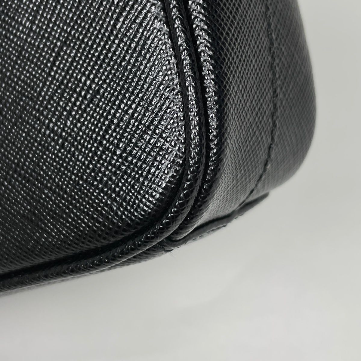 Prada Shoulder Bag Leather Black — view 3