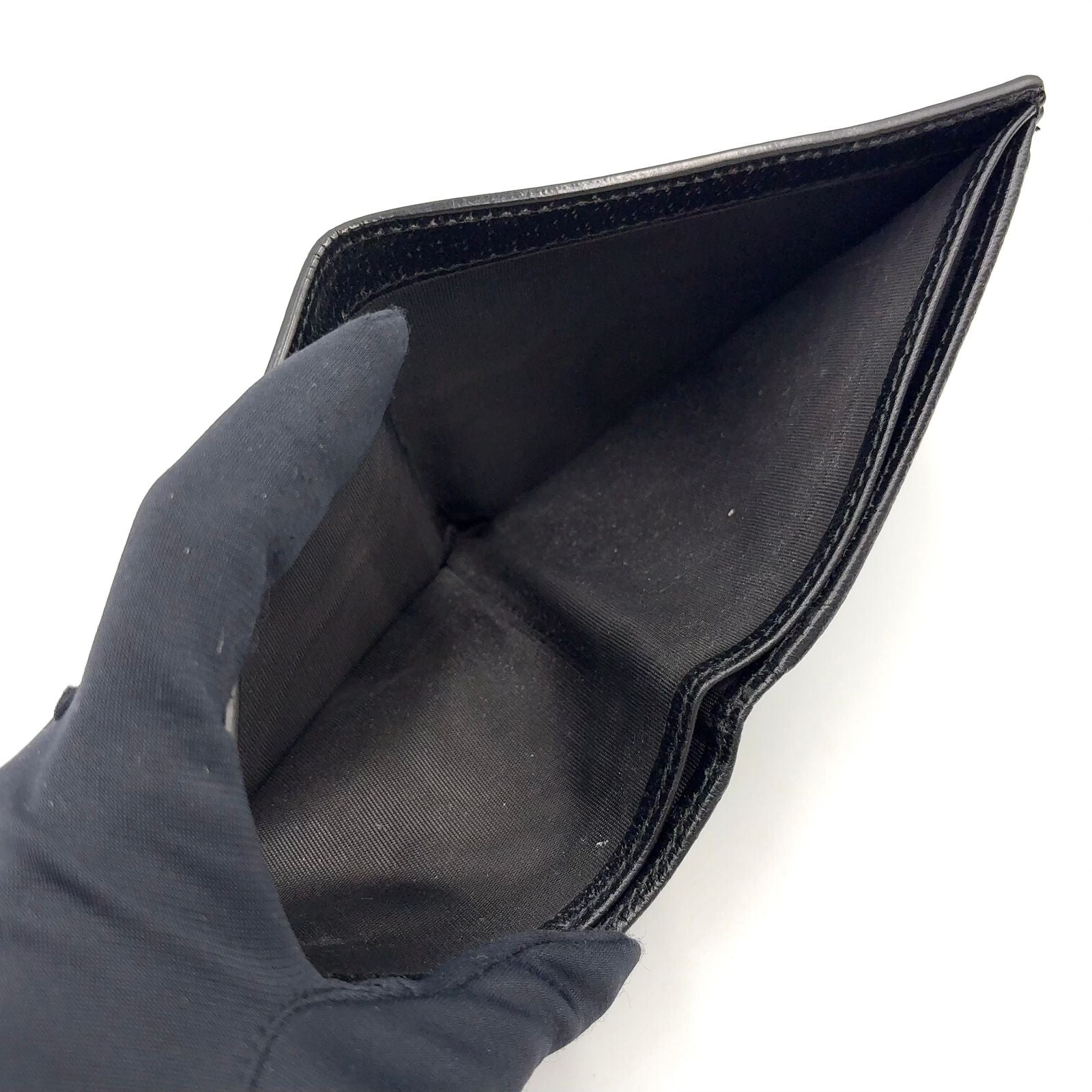 Gucci GG Marmont Leather Black Bi Foldwallet Wallet — view 5