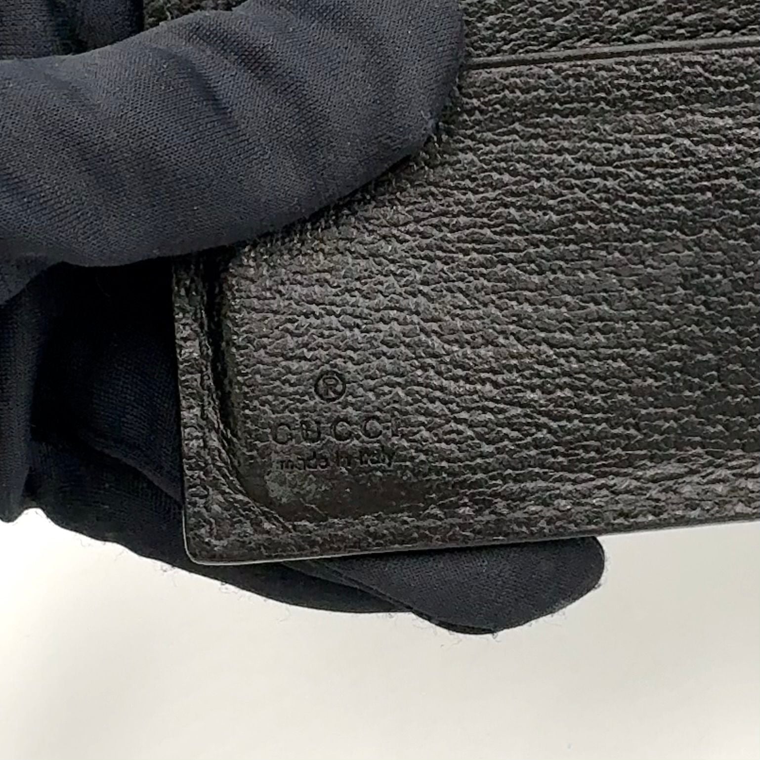 Gucci GG Marmont Leather Black Bi Foldwallet Wallet — view 4