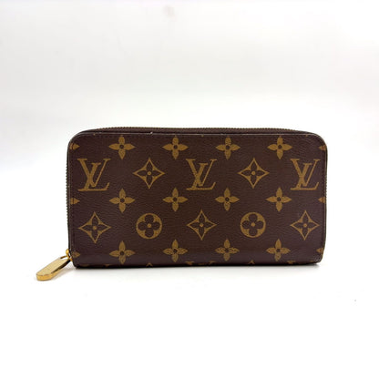 Louis Vuitton Zippy Wallet Monogram Correspondence Zip Around