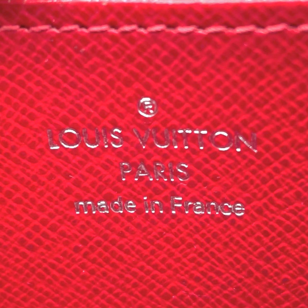 Louis Vuitton Zippycoin Purse Epi Fuchsia Leather Red Coin Case Silver — view 4