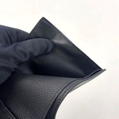Louis Vuitton Portefeuille Calf Correspondence Leather Black Bi Foldwallet — view 6