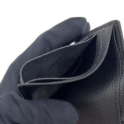 Louis Vuitton Portefeuille Calf Correspondence Leather Black Bi Foldwallet — view 9