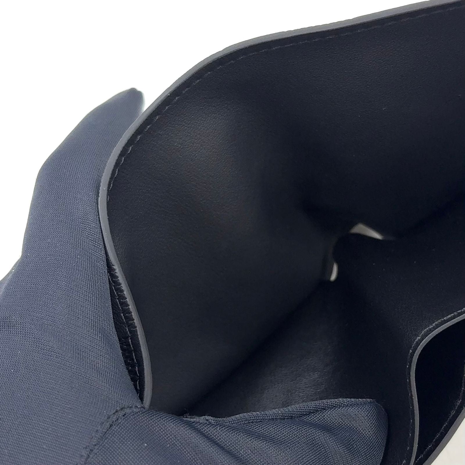 Louis Vuitton Portefeuille NM Damier Infini Correspondence Leather Black — view 6
