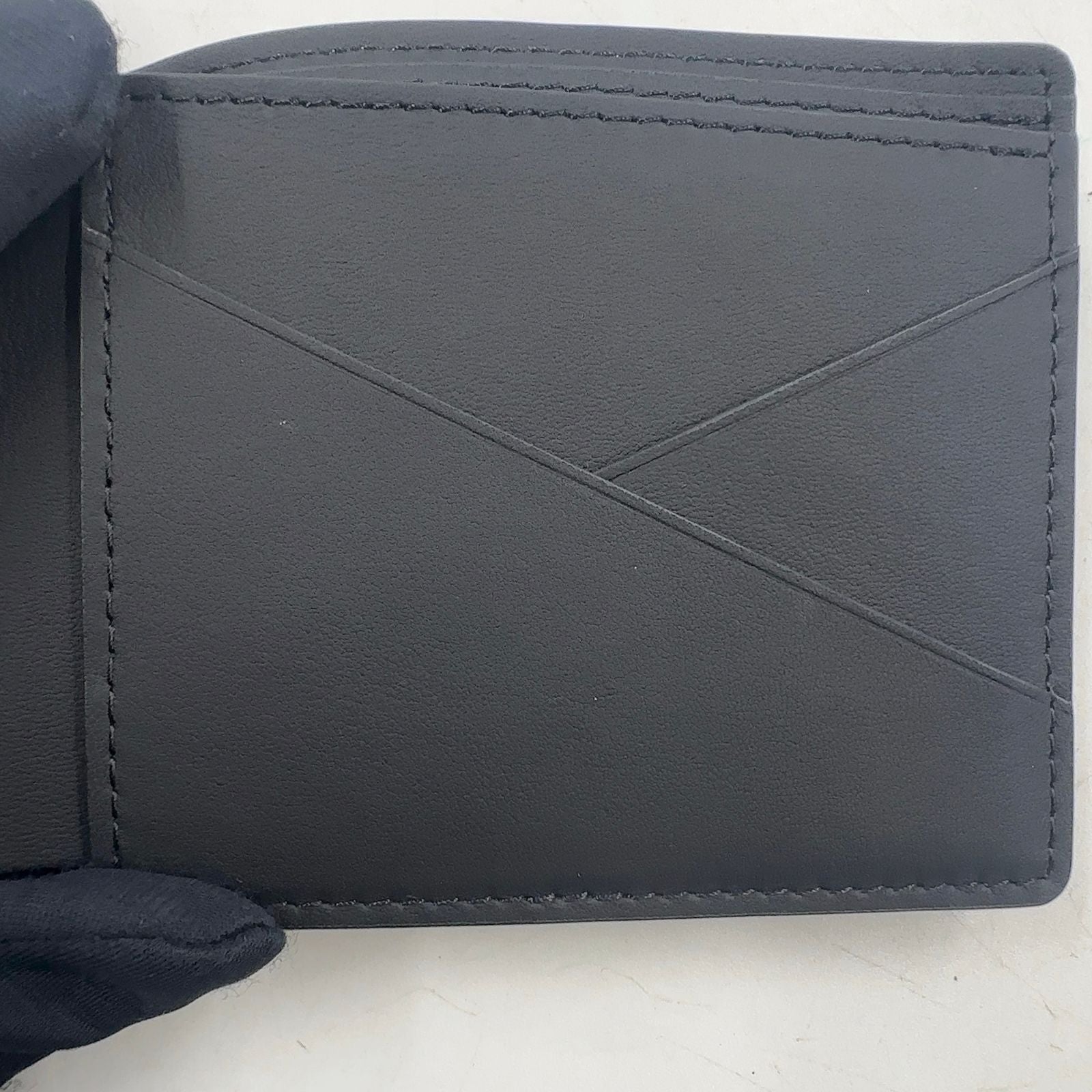 Louis Vuitton Portefeuille NM Damier Infini Correspondence Leather Black — view 9