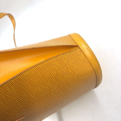 Louis Vuitton Saint Jacques Shopping Epi Tassili Yellow Leather Shoulder — view 7