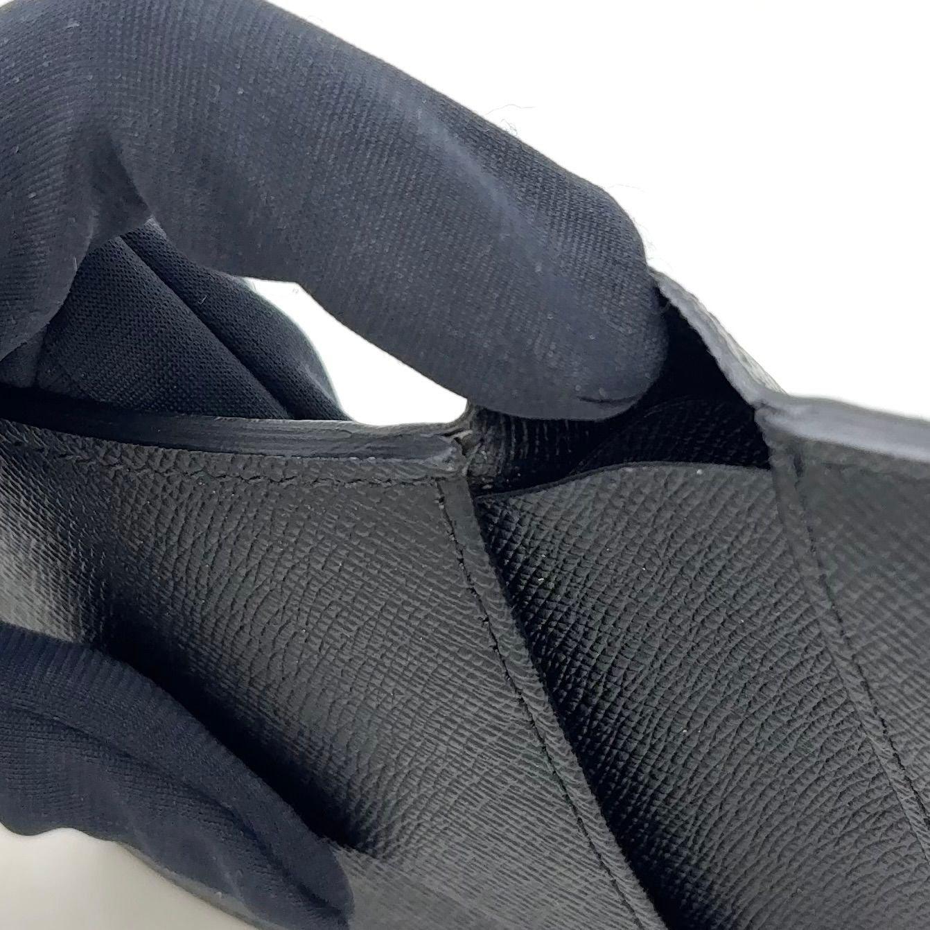 Louis Vuitton Portefeuille Multiple Damier Graphite Initialstamp Can Be Leather — view 7