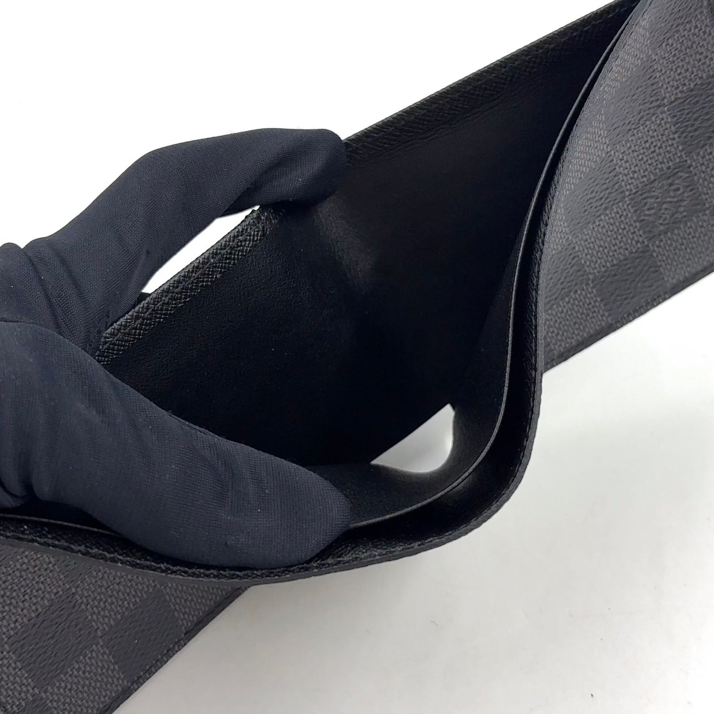 Louis Vuitton Portefeuille Multiple Damier Graphite Initialstamp Can Be Leather — view 8