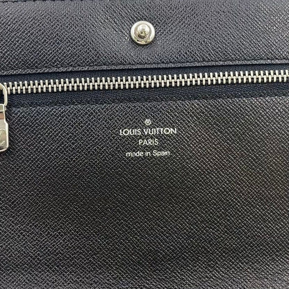 Louis Vuitton Ceinture Pochette Homme Damier Graphite Leather Black Belt — view 4