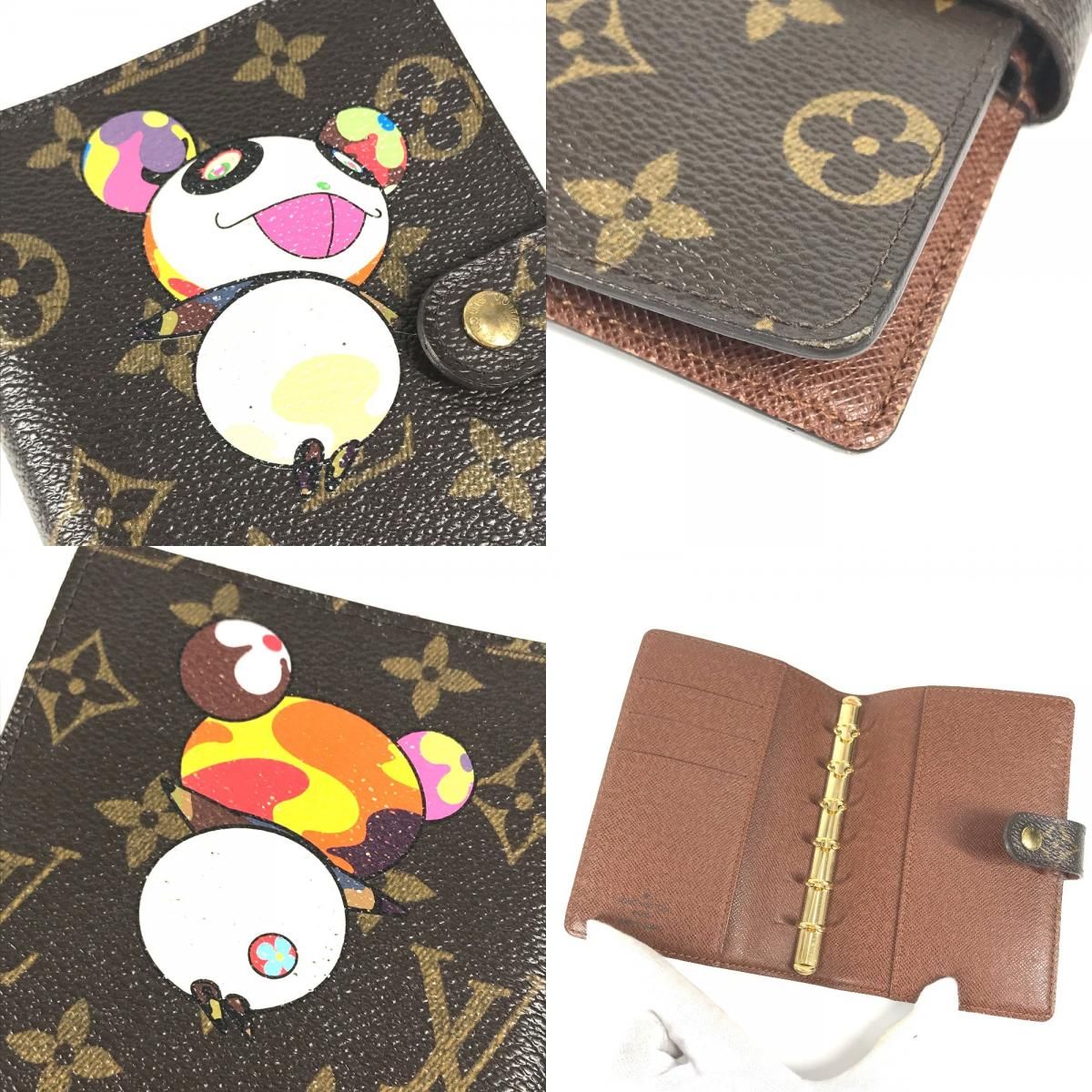 Louis Vuitton Pocket Bookcover Agenda PM Monogram Canvas Brown — view 8