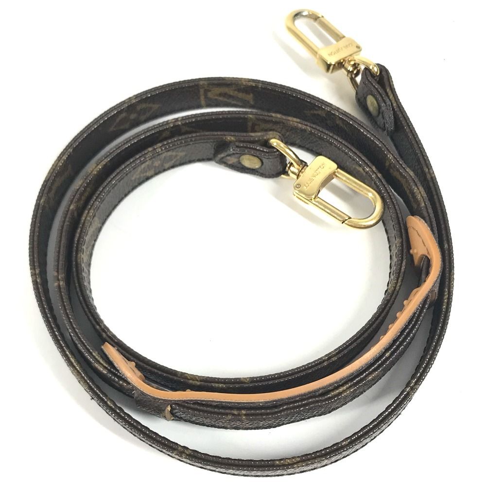 Louis Vuitton No Shoulder Strap Clear Monogram Canvas Brown
