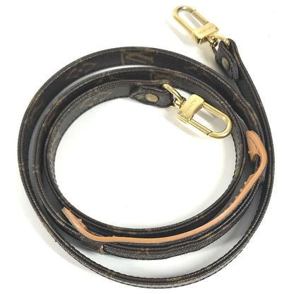Louis Vuitton No Shoulder Strap Clear Monogram Canvas Brown