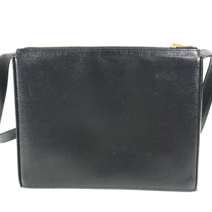 Dior Shoulder Bag CD Logo Leather Black — view 6
