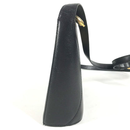 Dior Shoulder Bag CD Logo Leather Black — view 4