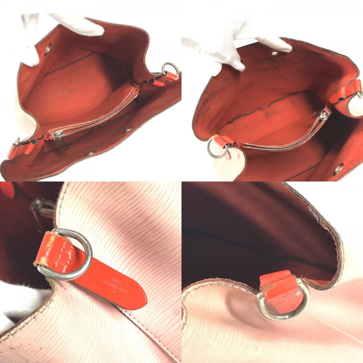 Louis Vuitton Handbag Neo Noe Epi Leather Rose Ballerine Pink — view 8