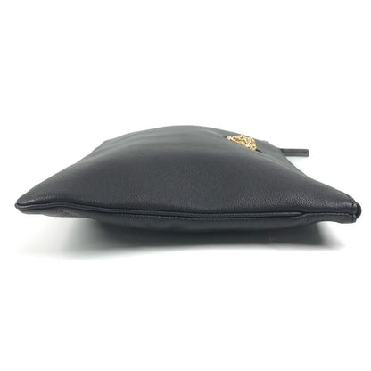 Versace Clutch Medusa Logo Leather Black — view 4