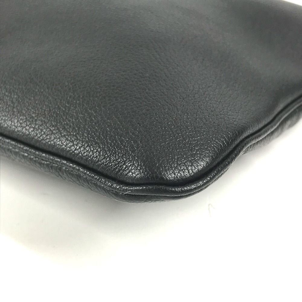 Versace Clutch Medusa Logo Leather Black — view 6