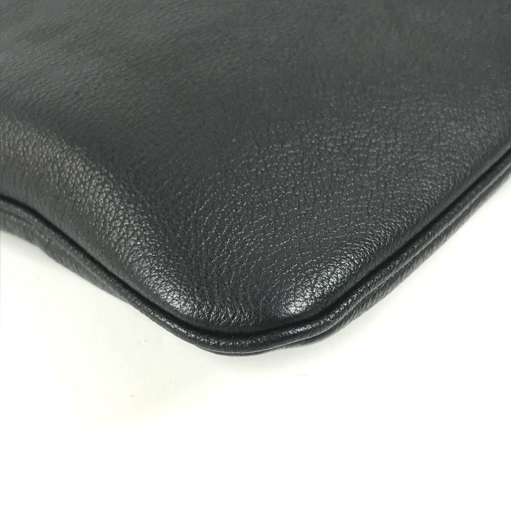 Versace Clutch Medusa Logo Leather Black — view 7