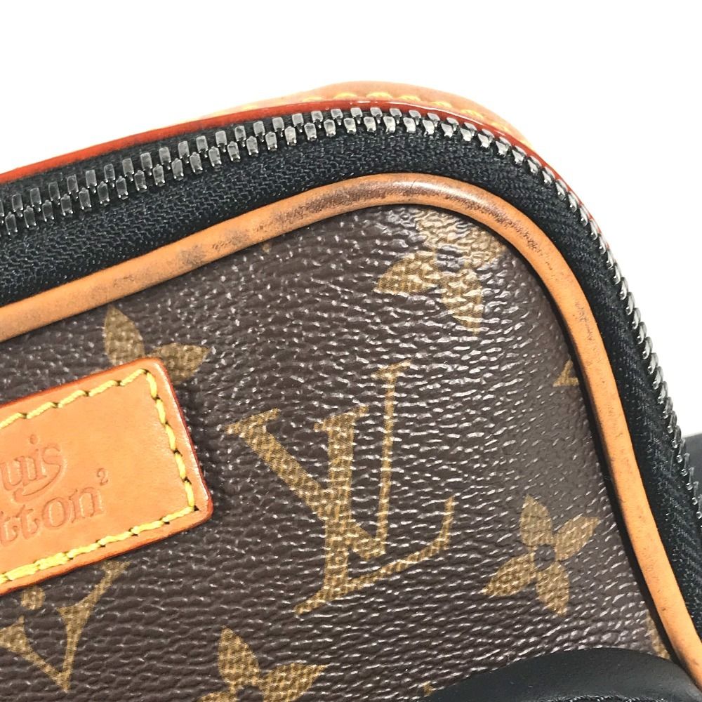 Louis Vuitton Shoulder Bag Amazon Damier Giant Canvas Brown — view 7