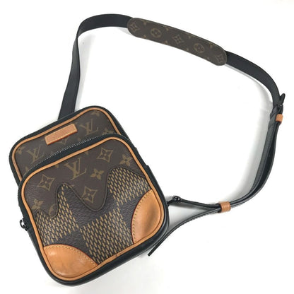 Louis Vuitton Shoulder Bag Amazon Damier Giant Canvas Brown — view 6