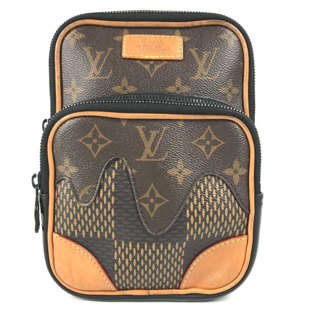 Louis Vuitton Shoulder Bag Amazon Damier Giant Canvas Brown