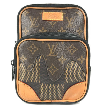 Louis Vuitton Shoulder Bag Amazon Damier Giant Canvas Brown
