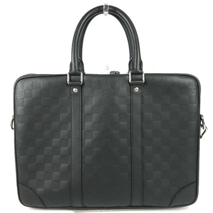 Louis Vuitton Business Bag Porto Documan Voyage Pdv Damier Infini Leather Black — view 2